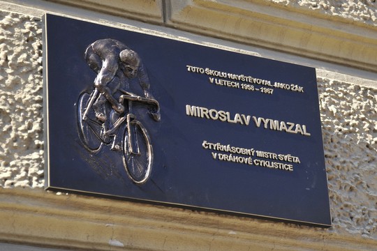 Odhalení pamětní desky Miroslava Vymazala (17. září 2018)
